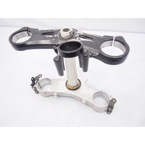 ZX-10R純正ステムsetトップ.アンダーブラケットZXT00C.04-05年