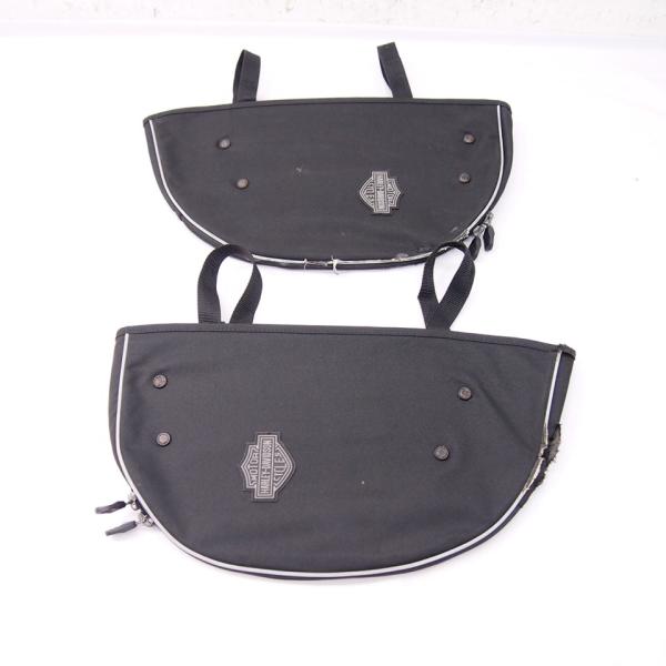 ハーレーFLソフテイル純正エンジンガード のカバー左右ソフトロワー防風 防雨 防寒カバー571002...