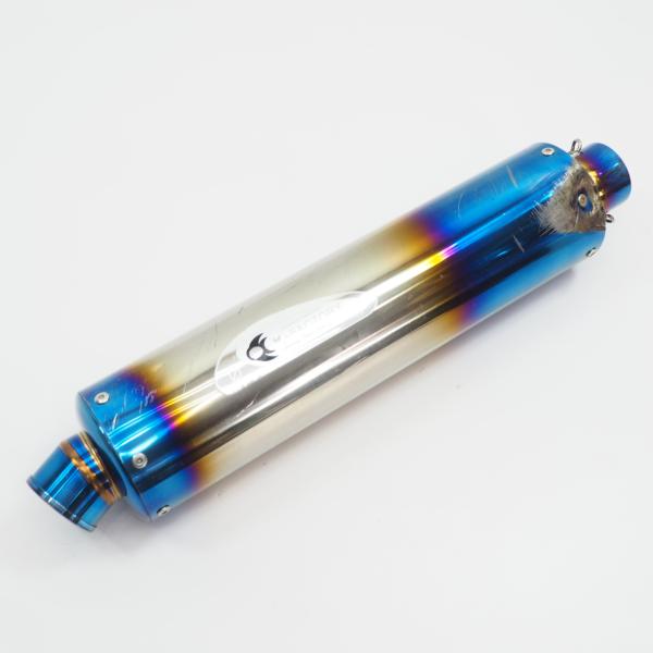 Kファクトリー MOTO GP CLR フルチタン サイレンサー マフラー54mm ZRX1200R