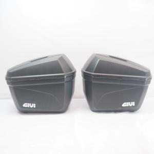 ステー付 GIVI E22N E22NSX サイドボックス ドラッグスター250 ドラッグスター1100 DS25 DS11 パニアケース サイドケース