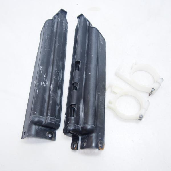 KLX250純正フロントフォークガードsetガイド付きLX250E割れなし93-07年Dトラッカー