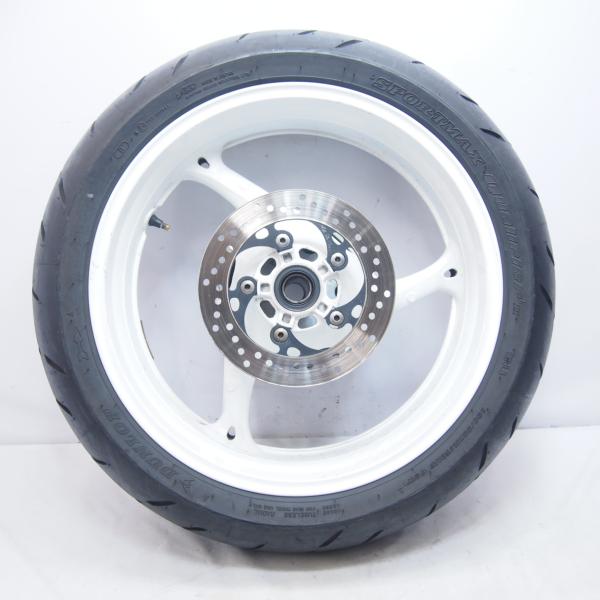 GSX-R600.08-10純正リアホイール5.50×17J軽い振れありK8-L0