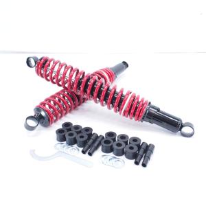 CB400TホークCB250T MDIリアサス ブラックxレッドxホワイト330mm リア