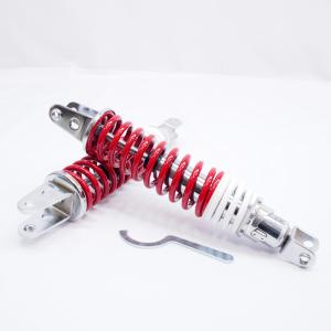 即決CB250TホークCB400T MDIメッキxブラックxレッド左右リアサス330mm