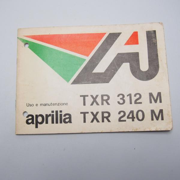 即決.送料無料.Aprilia.アプリリア.TXR312M/TXR240M使用説明書.電気系統図あり...