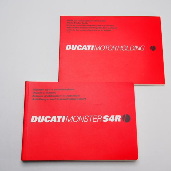 即決/送料無料.Ducati.ドゥカティ.モンスターS4R.MONSTERオーナーズマニュアル取扱説...