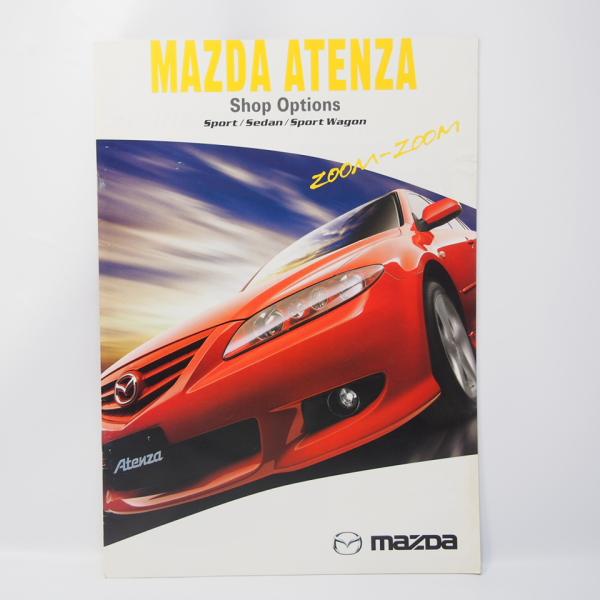 マツダ MAZDA アテンザ ATENZA 初代 GG/GY型 A4アクセサリーカタログ