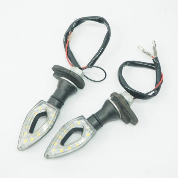 LEDウインカー 汎用 Z250 GSR400 MT-25 MT-09 CB125R グロム YZF...