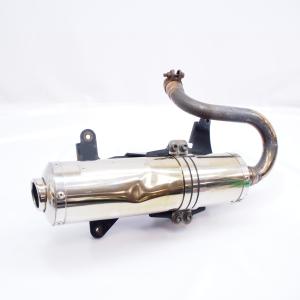 BEET製CBR400F マフラー 社外 中古 バイク 部品 NC17 当時物 スチール