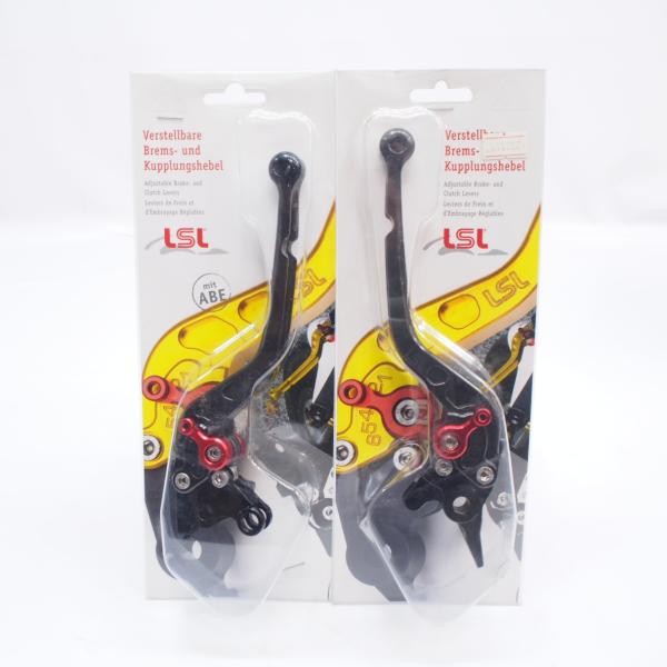 LSLアジャスタブル クラッチレバー ブレーキレバー ドゥカティ モンスター RSV1000アプリリ...