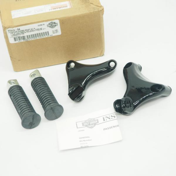 ハーレー スポーツスター 04-13年 純正 パッセンジャーフットペグマウントキット タンデムステッ...