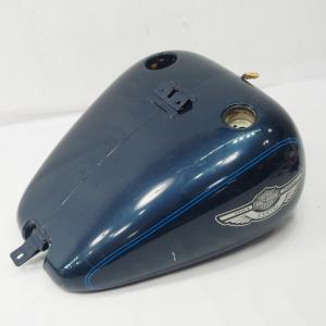 FLHTC タンク 緑M ハーレー 純正 中古 バイク 部品 00年 コケキズ無し