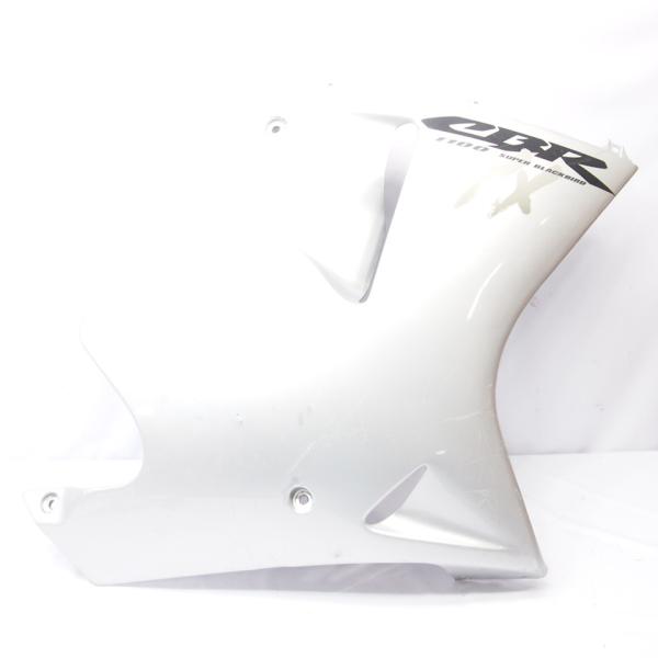 割れなし!CBR1100XX純正アンダーカウル右 SC35 サイド アキュレイトシルバーメタリック ...