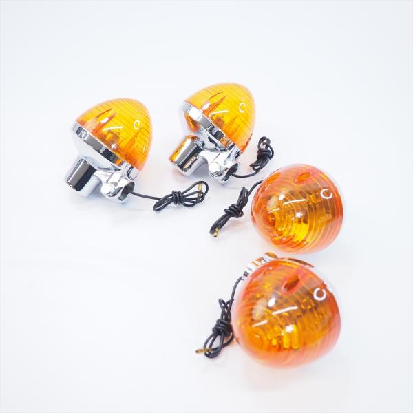 MD90郵政カブ純正タイプ ウインカー4個スーパーカブ ハンターカブ ダックス シャリーCB250モ...