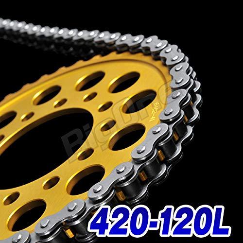 KMCチェーン420-120LクリップMUN02100M TZM50R AR50ジャズCRM50エイ...
