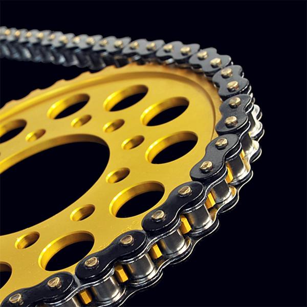 KMCチェーン428-150LクリップMUN02090BブラックTW225 TZR50 FZR250...