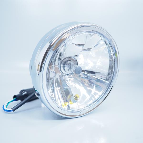 マルチリフレクター ヘッドライト ポジション付MHDC01001 SR400 SRV250 XS65...