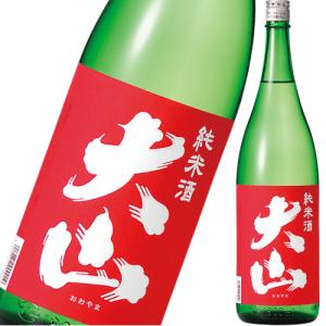 日本酒 純米酒 加藤嘉八郎酒造 大山 純米酒 赤 1800ml 山形 鶴岡 ギフト
