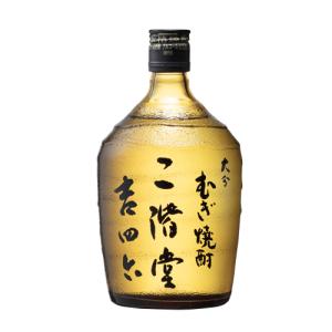 二階堂 吉四六 壺 720ml 25度【定価販売】むぎ焼酎 箱入り