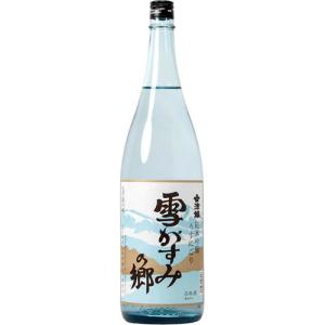 クール代込 会津娘 雪がすみの郷 1800ml 純米生酒うすにごり 高橋庄作酒造店 福島 日本酒 要冷蔵　ギフト プレゼント(4519836528016)