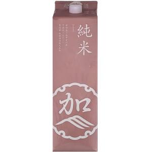 加藤酒造 越後屋純米 1800ml 新潟 日本酒 12個まで1個口配送可能　ギフト プレゼント(4994677050078)
