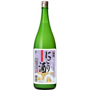 季節限定 日本酒 にごり酒 秋田銘醸 美酒爛漫 むかしながらのにごり酒 1800ml 秋田　ギフト プレゼント(4906157304823)