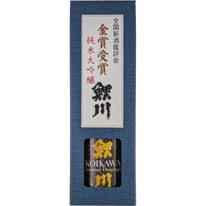 金賞受賞酒 純米大吟醸 鯉川 亀の尾 720ml  鯉川酒造 日本酒 山形 令和7年酒造年度全国新酒鑑評会　ギフト プレゼント(4989777142310)