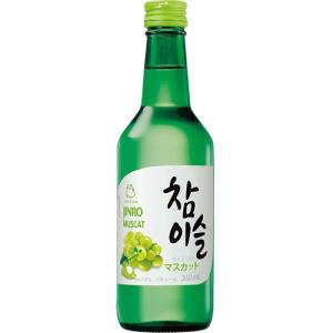 韓国焼酎 チャミスル マスカット 360ml 13度 眞露 JINRO 韓ドラ 韓国　ギフト プレゼント(8801048178209)