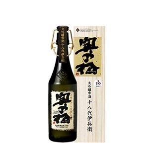 お酒 日本酒 福島 奥の松 大吟醸雫酒 十八代伊兵衛 720ml 金賞受賞蔵　ギフト プレゼント(4964838999201)　ふくしまプライド。体感キャンペーン(お酒/飲料)