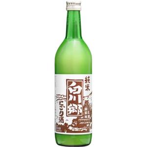 季節限定 日本酒 にごり酒 三輪酒造 白川郷 純米にごり酒 720ml 岐阜　ギフト プレゼント(4974160004009)
