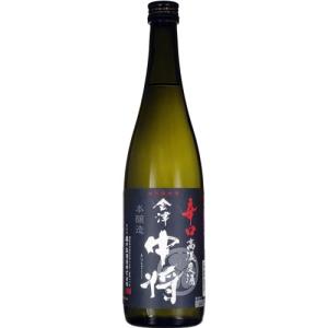 お酒 日本酒 福島 鶴の江酒造 会津中将 本醸造 高濃度酒 720ml 鶴乃江酒造　ギフト プレゼント(4980003010328)