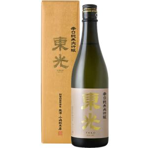 日本酒 純米大吟醸酒 小嶋総本店 東光 辛口 純米大吟醸 720ml 山形　ギフト プレゼント(4965456001185)｜ichiishop