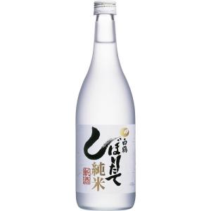 上撰 白鶴 しぼりたて純米 720ml　ギフト プレゼント(4902650017154)｜ichiishop