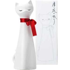 白猫 千代寿 純米 月夜の眠り 白猫ボトル 720ml ネコ ねこ 山形 日本酒　ギフト プレゼント(4983757117671)｜ichiishop