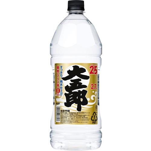 大五郎 2700ml 25度 アサヒ ペット【6個まで1個口配送可能】甲類焼酎　ギフト プレゼント(...