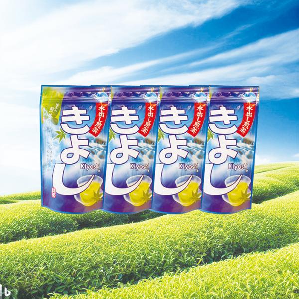 水出し 緑茶 抹茶入り煎茶 ティーバッグ 国産 きよし kiyoshi 5g×15袋×4 冷茶 暑い...