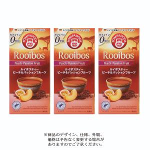 ポンパドール POMPADOUR ティーカネ TEEKANNE ルイボスティー ピーチ＆パッションフルーツ 1.75g×10P×3箱 カフェイン0ゼロ 送料無料｜ichijo