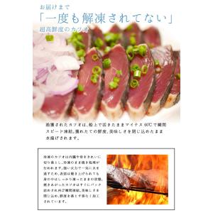 カツオ 鰹 かつおのたたき1kg 国産 腹・背...の詳細画像4