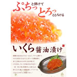 イクラ いくら醤油漬け70g 刺身 海鮮丼 食...の詳細画像1