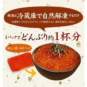 イクラ いくら醤油漬け70g 刺身 海鮮丼 食...の詳細画像5