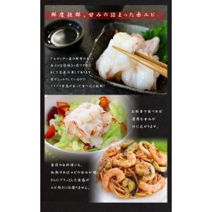 今だけ送料無料 エビ 刺身 赤エビ むき身 1...の詳細画像4