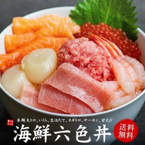 海鮮六色丼セット 福袋 本マグロ大トロ イクラ ネギト...