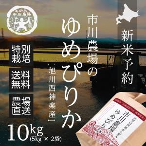 【新米予約】【農家直送】北海道産「ゆめぴりか」10kg【送料無料】