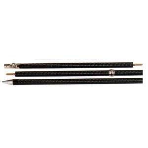 旗棒／黒うるし塗り千段巻棒（210cm）KT-SENDAN-A-210 : 旗と