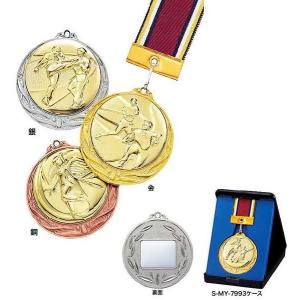表彰メダル 直径70mm [首掛けリボン付・スタンドケース入り]