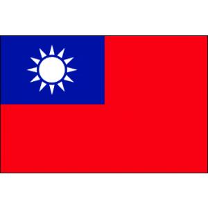 台湾国旗（12x18cm・卓上旗）