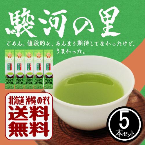 掛川茶 深蒸し茶 静岡茶 182g×5袋　「駿河の里」