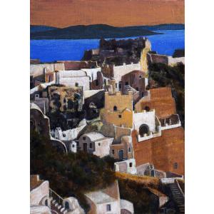 木下博寧 「白樺高原の冬」 油彩F30号 額付き : 一枚の繪Yahoo!店