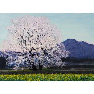 長岡 卓 「新緑の水面（大分県国東半島）」 油彩F6号 : 一枚の繪