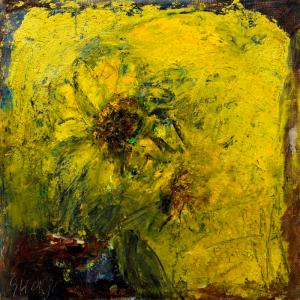 絵画 油絵 田浦信勝 肉筆油絵 静物画 額紫陽花 F8 : アートフジ - 通販